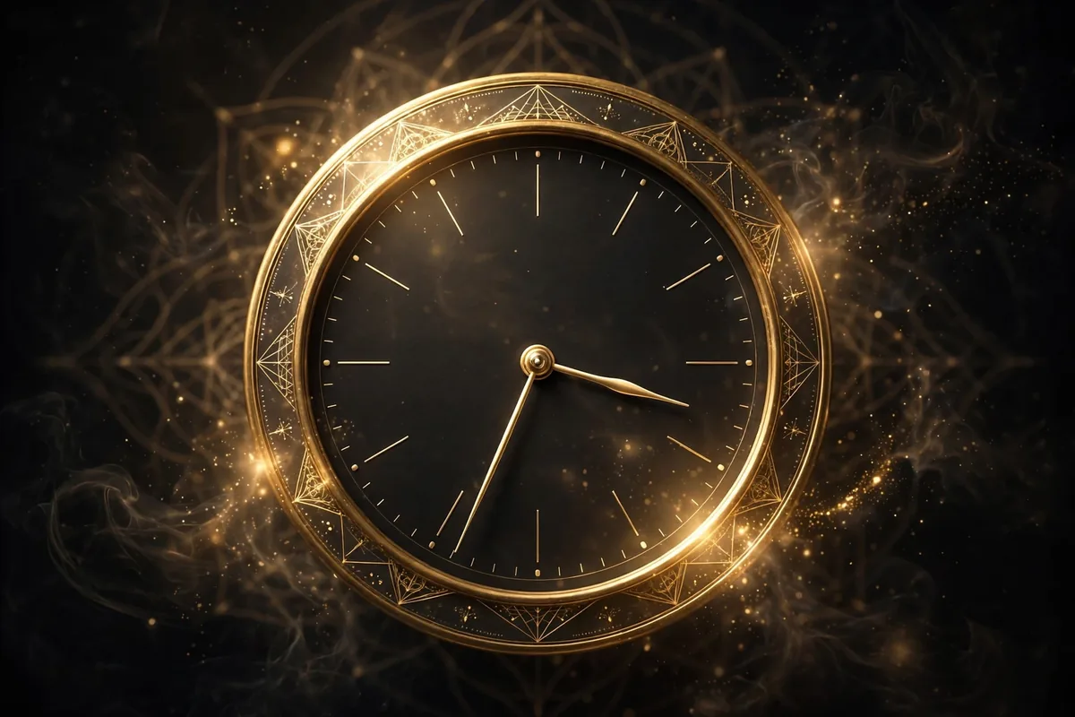 3333 angel number meaning - clock showing 3:33 time