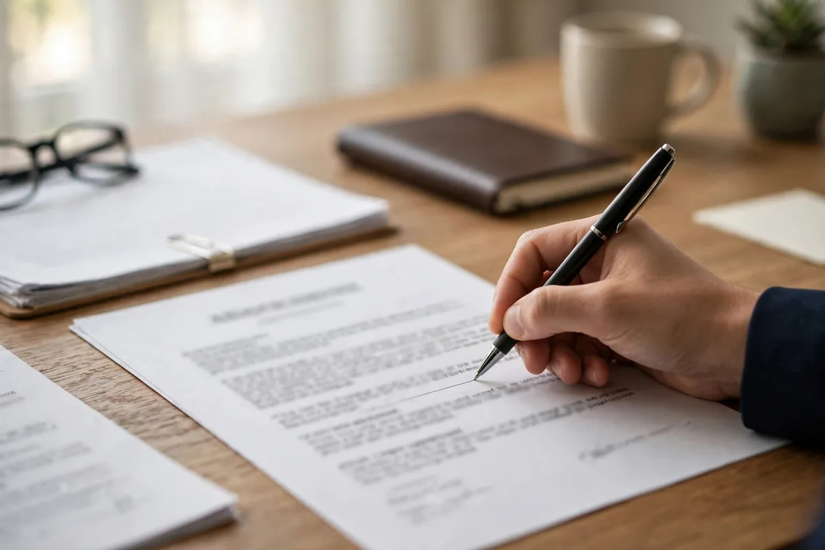 Alimony meaning documents - signing legal papers