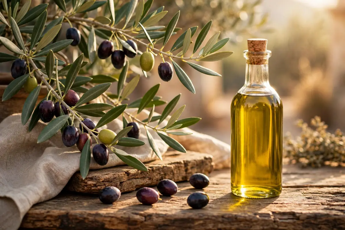 Anointed meaning oil - olive branches and olive oil