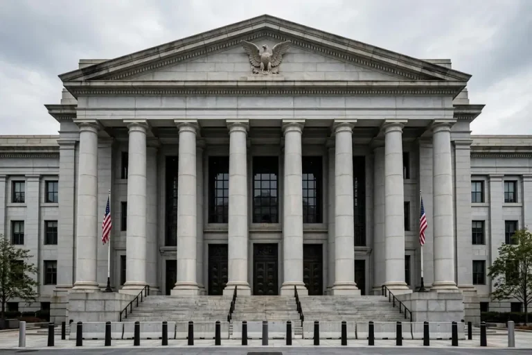 ATF meaning - federal law enforcement building facade