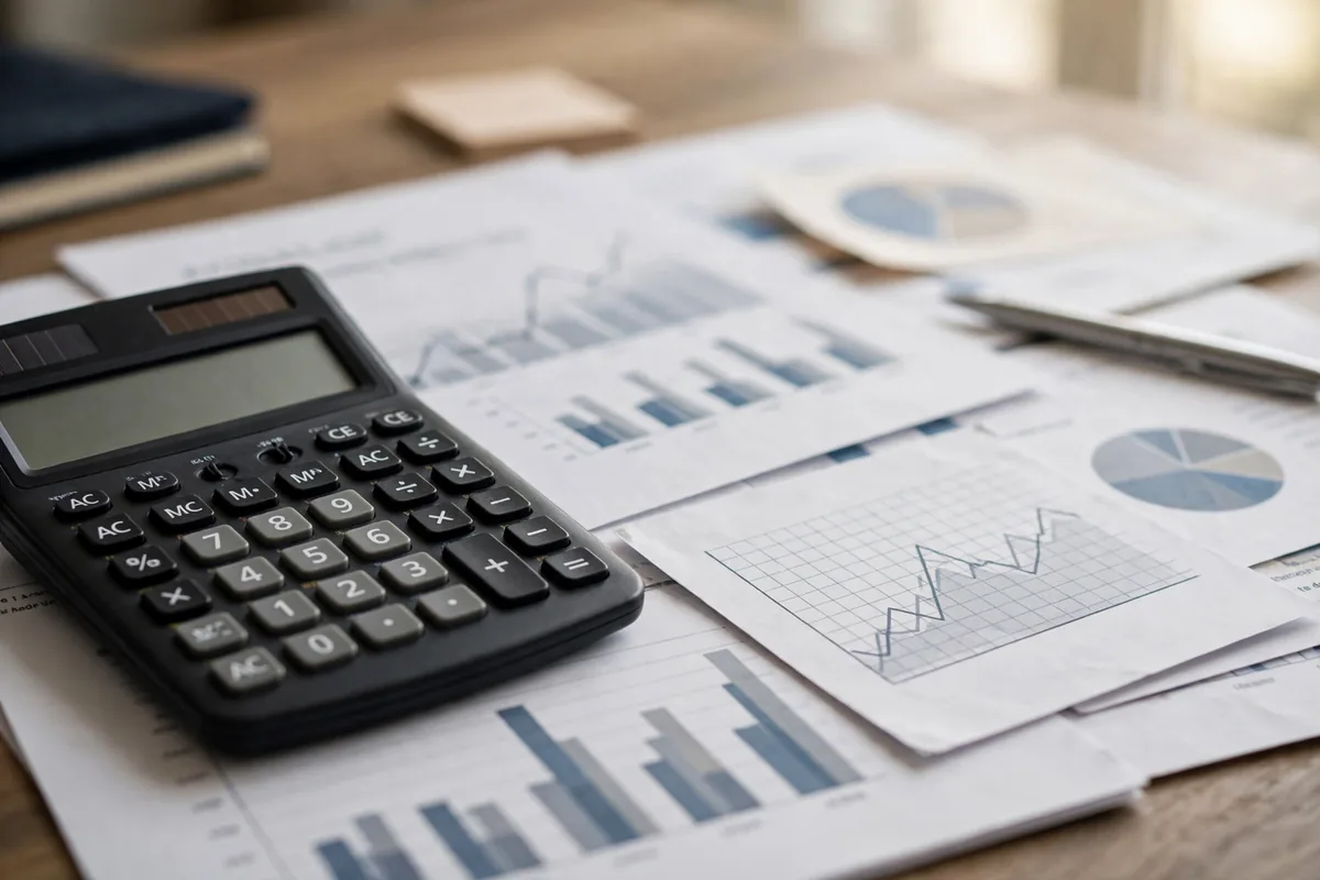 CAGR meaning calculation - calculator and finance papers
