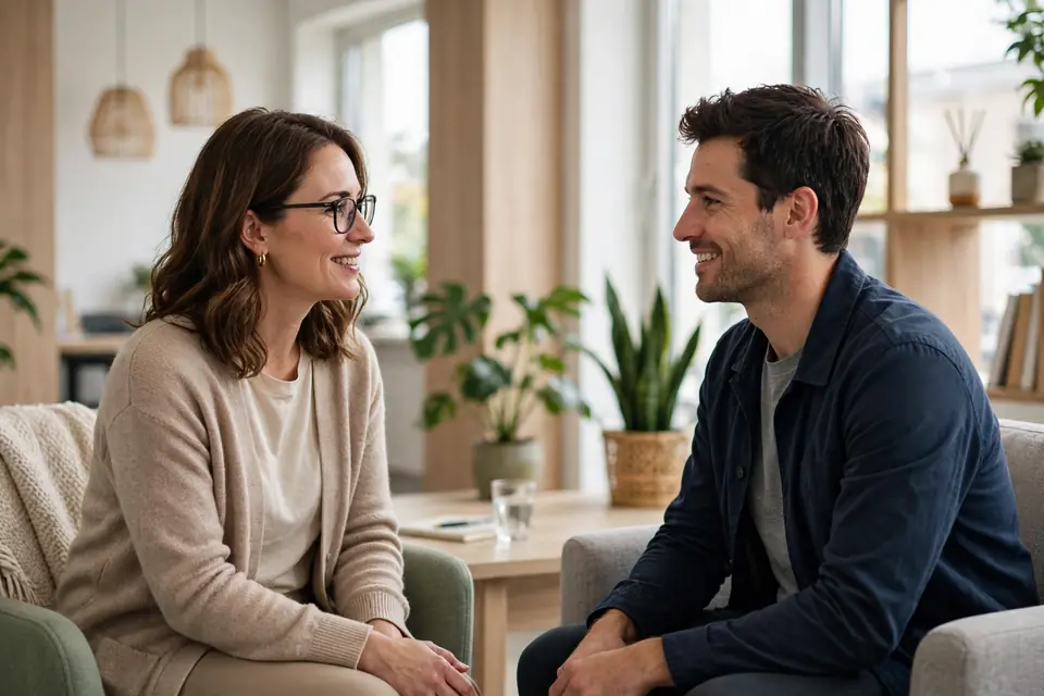 Codependent meaning support - supportive therapy conversation setting