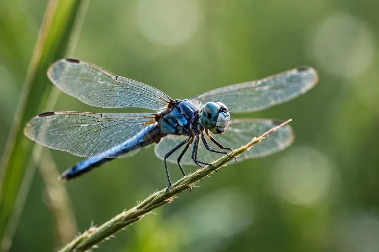 Dragonfly meaning - close-up macro of dragonfly