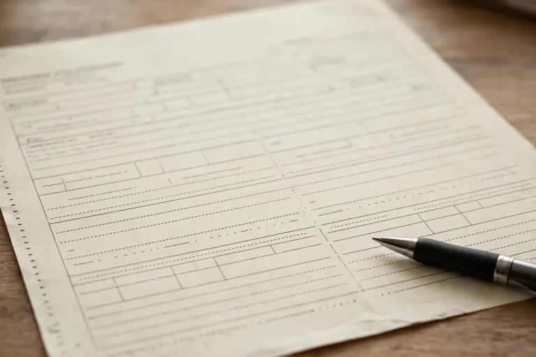 FICA meaning - paycheck with payroll tax deductions