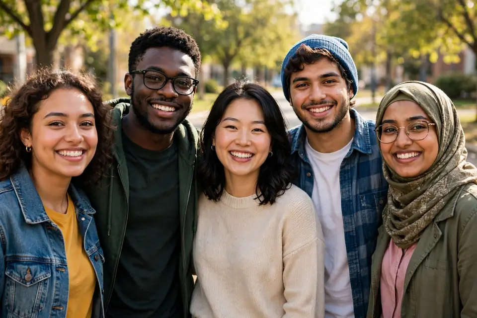 FTM meaning community - diverse group of people supporting each other