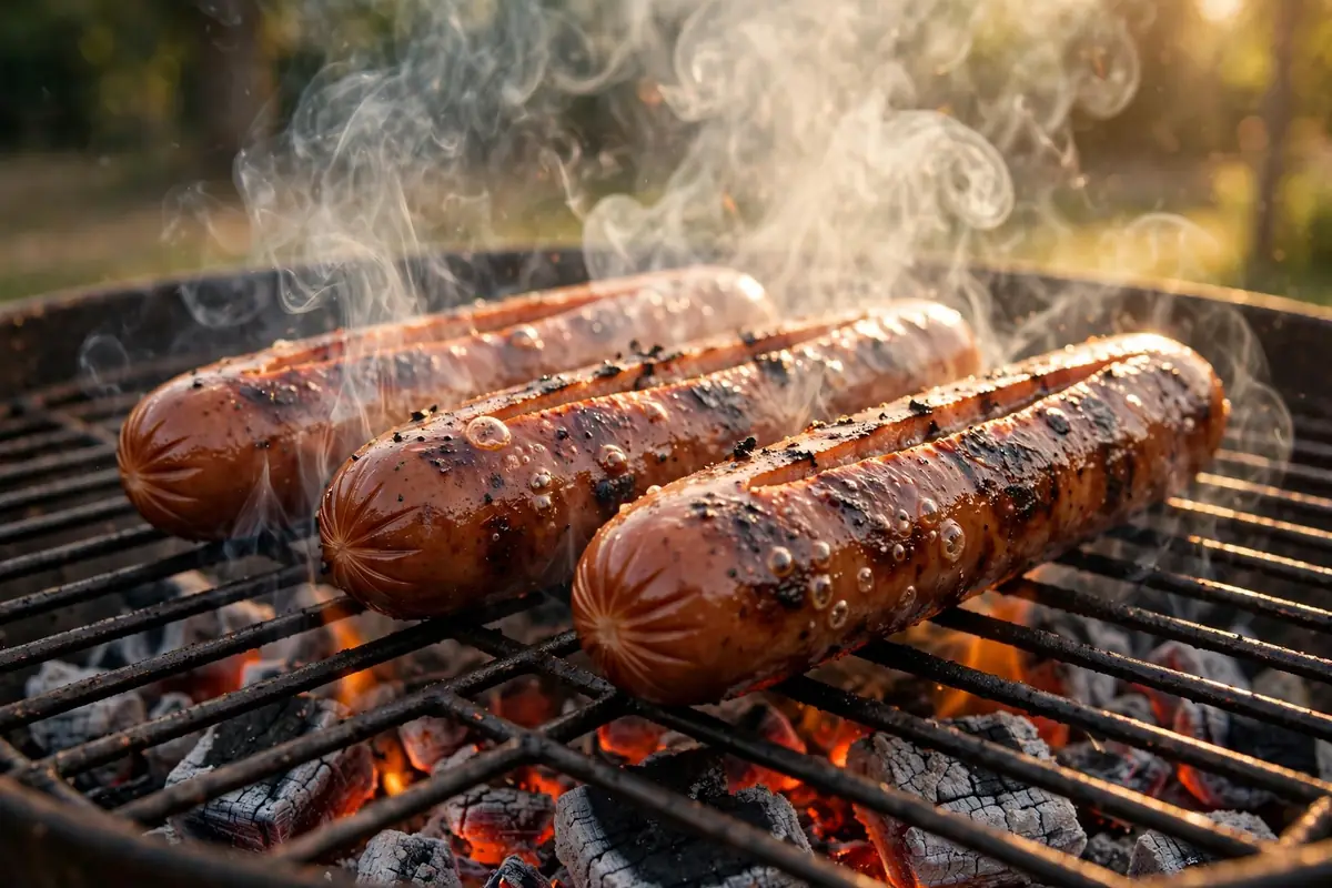 Glizzy meaning grill - hot dogs on a grill