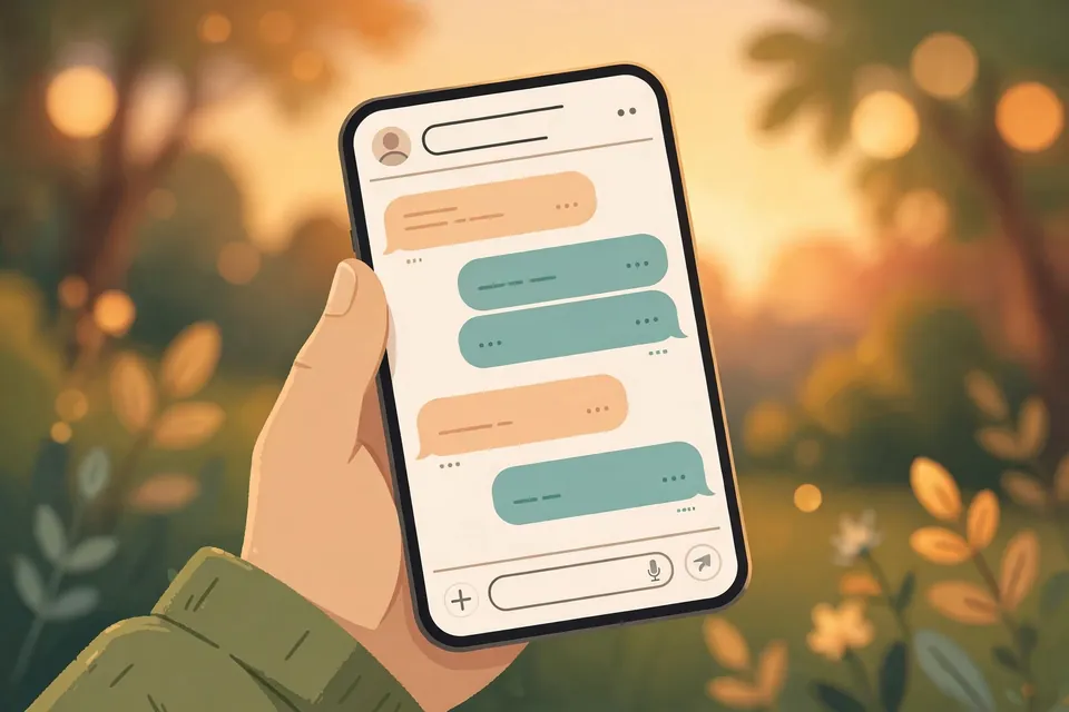 Ight meaning - smartphone showing a text conversation with ight highlighted