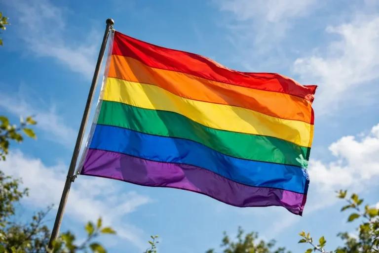 LGBTQIA meaning - rainbow pride flag
