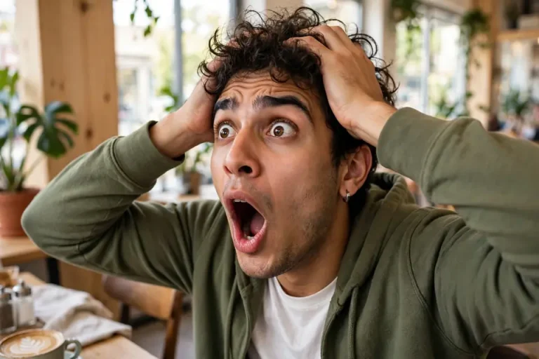 OD meaning - person with exaggerated overwhelmed reaction