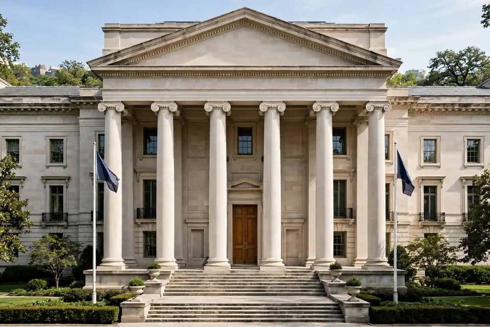 PMOS meaning government - official government building
