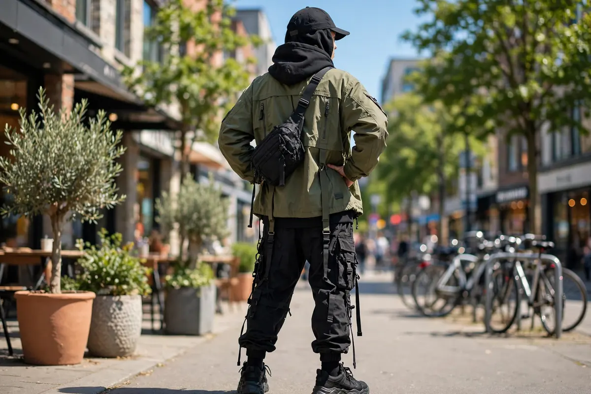 PTSO meaning - stylish young person in fashionable outfit