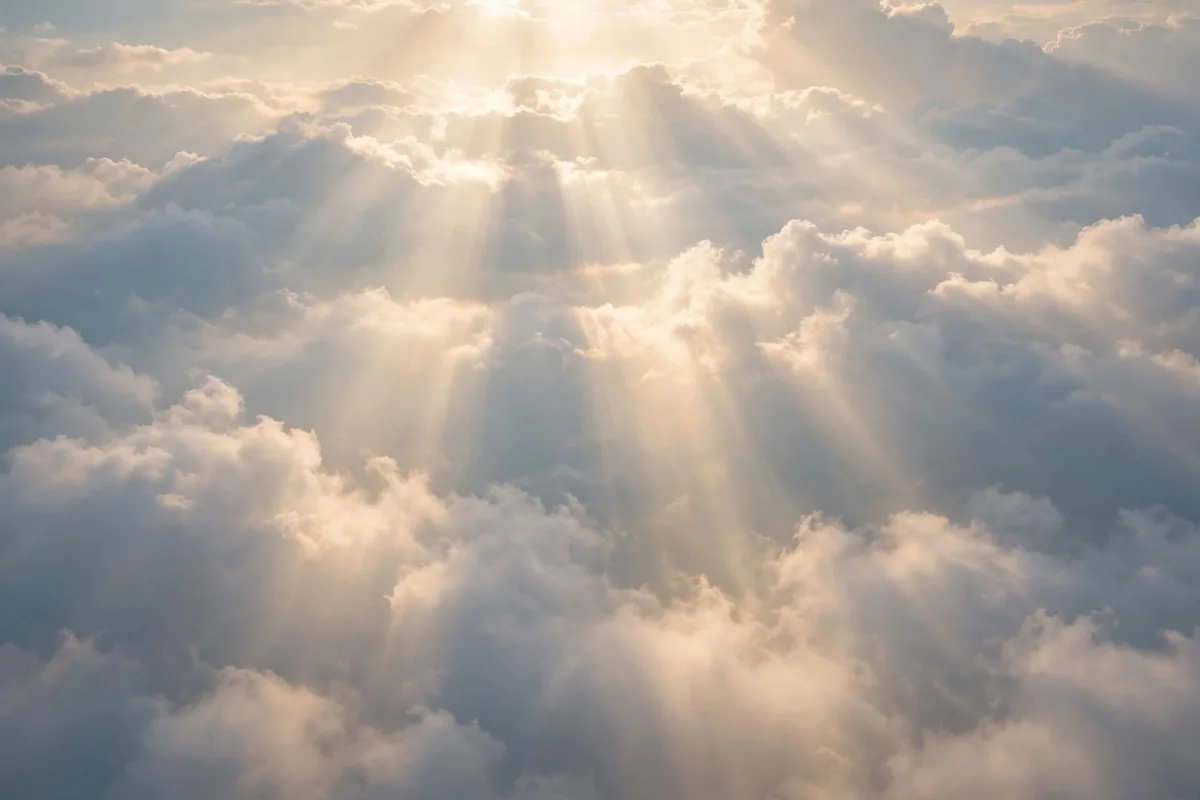 Right ear ringing spiritual meaning angel - divine light rays