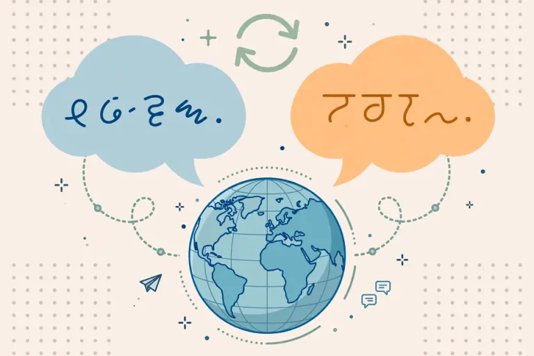 Translate english to hindi meaning - English and Hindi translation concept