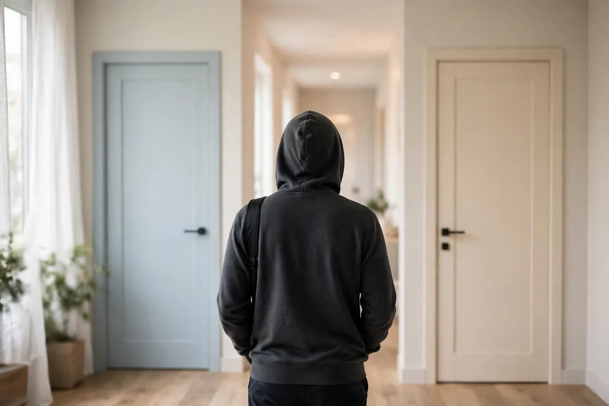 Whether meaning choice - choosing between two doors