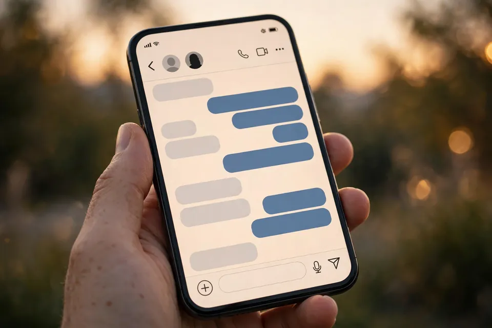WYD meaning in text - smartphone showing a wyd message in a chat thread